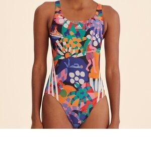 NWT Adidas x Farm Rio One-Piece Swimsuit